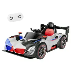 MUNDO ONLINE - Auto Eléctrico Niños Deportivo Con Control Luces Led Sonido