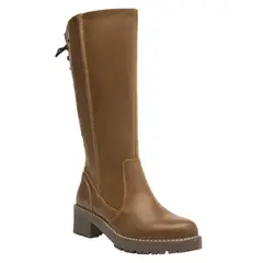 BRUNO ROSSI - Bota Casual Mujer Marrón claro
