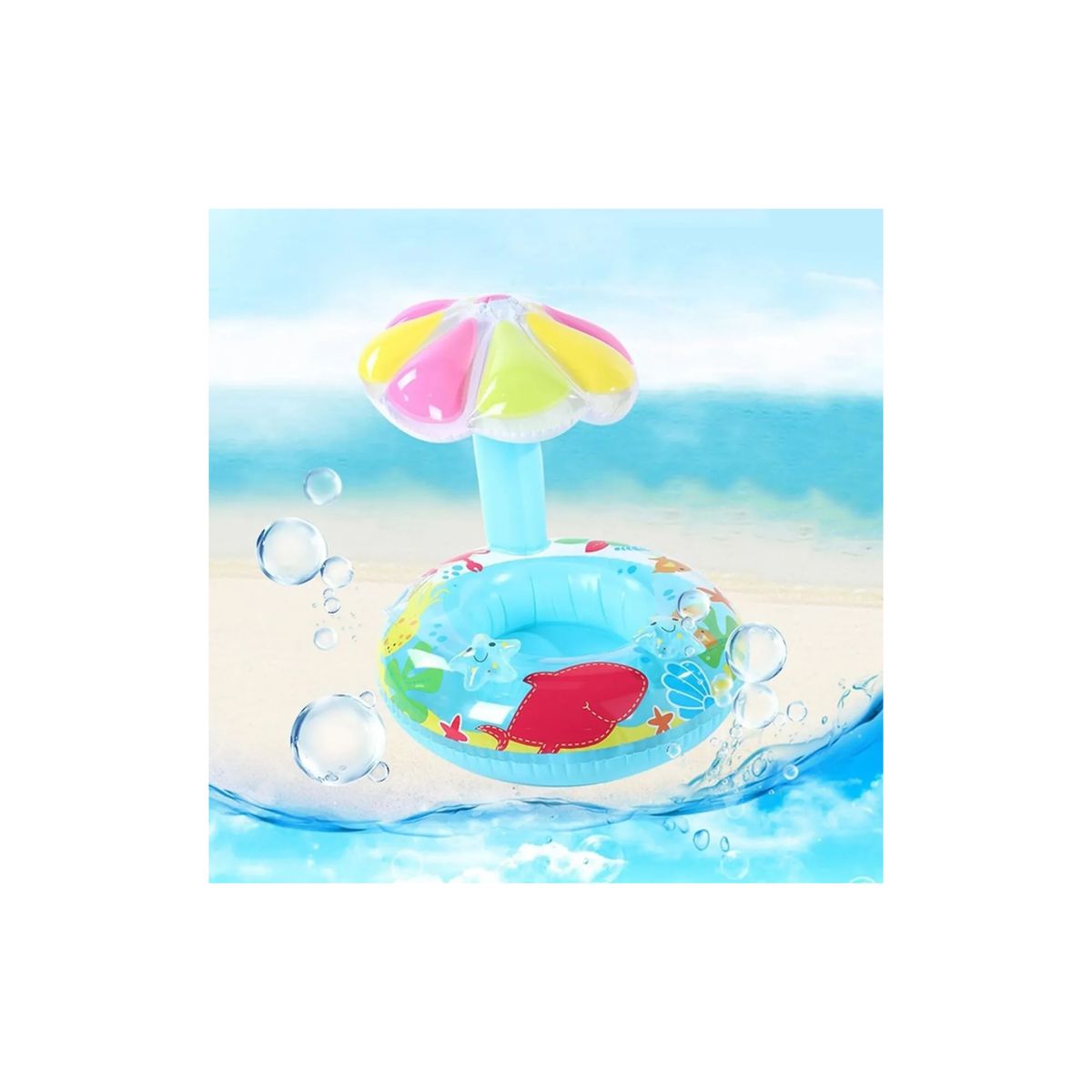 GENERICO - Flotador Inflable Flotadores Inflables Diseño Bebes Quitasol