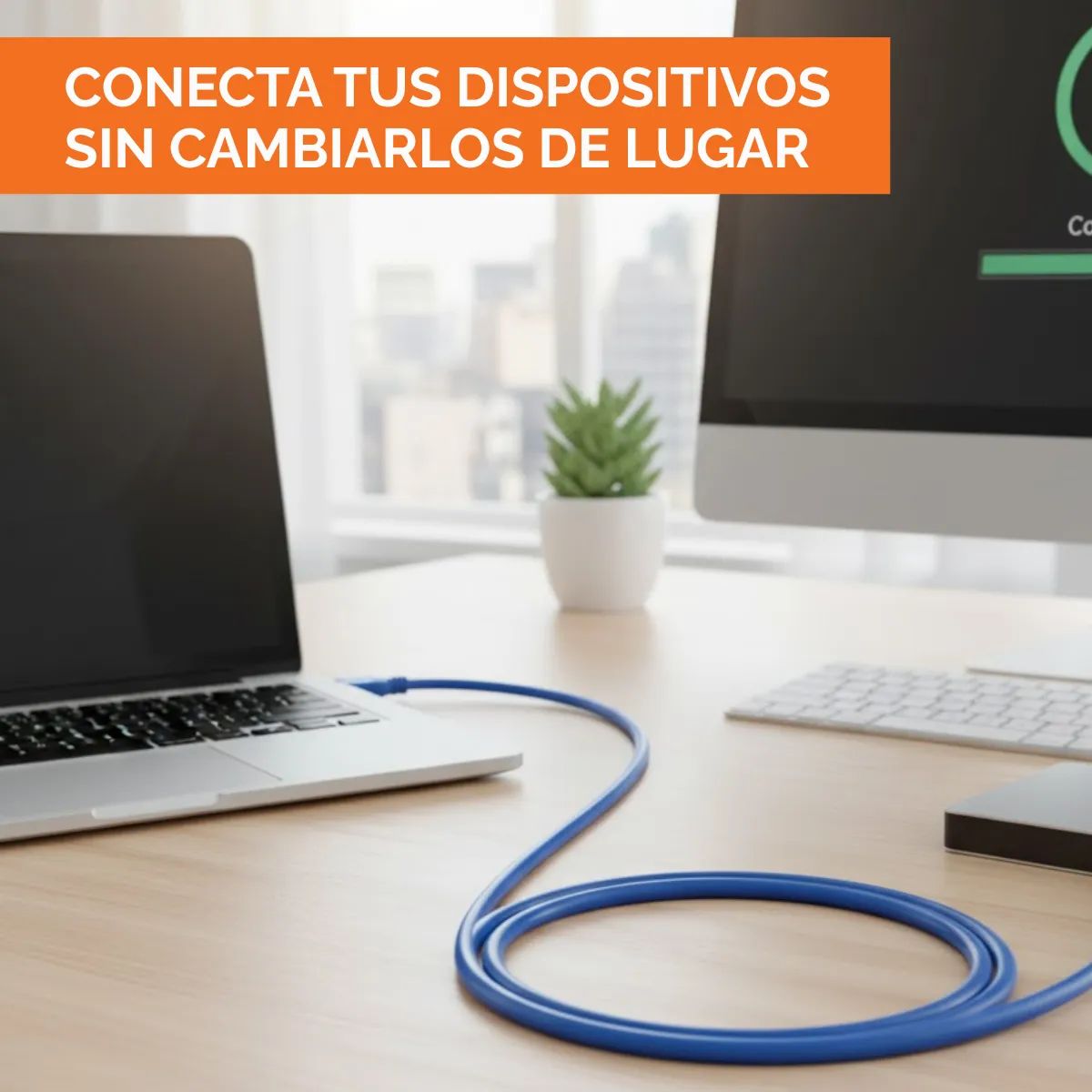 OEM - Cable Extensión USB 3.0 Macho a Hembra, 1.8 Mts Azul