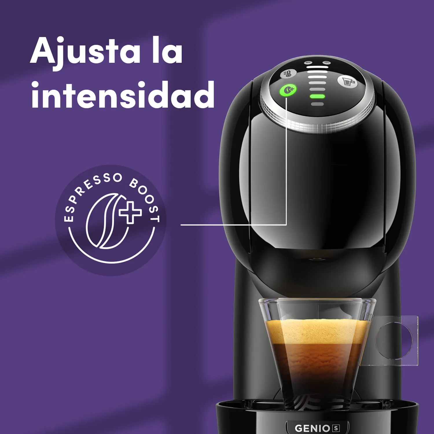 NESCAFE Cafetera Nescafe Dolce Gusto Genio S Plus Negra