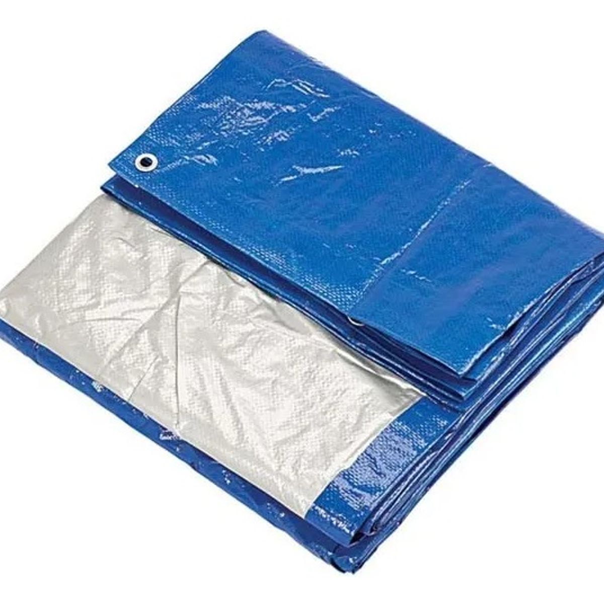 GENERICO - Carpa Lona Multiusos Impermeable Azul 2x5 Metros