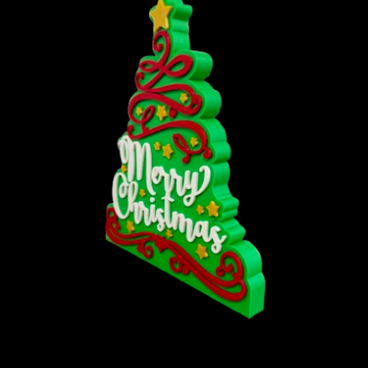 GENERICO - Letrero Navideño de Árbol