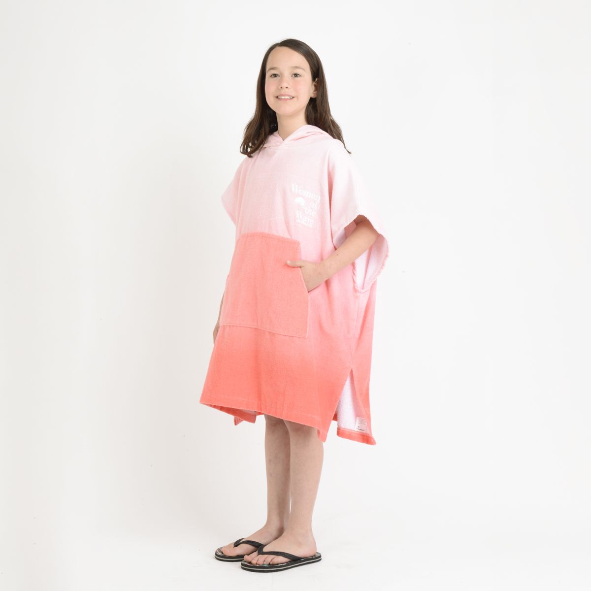 O'NEILL - PONCHO TOALLA WOW GIRL  NARANJO