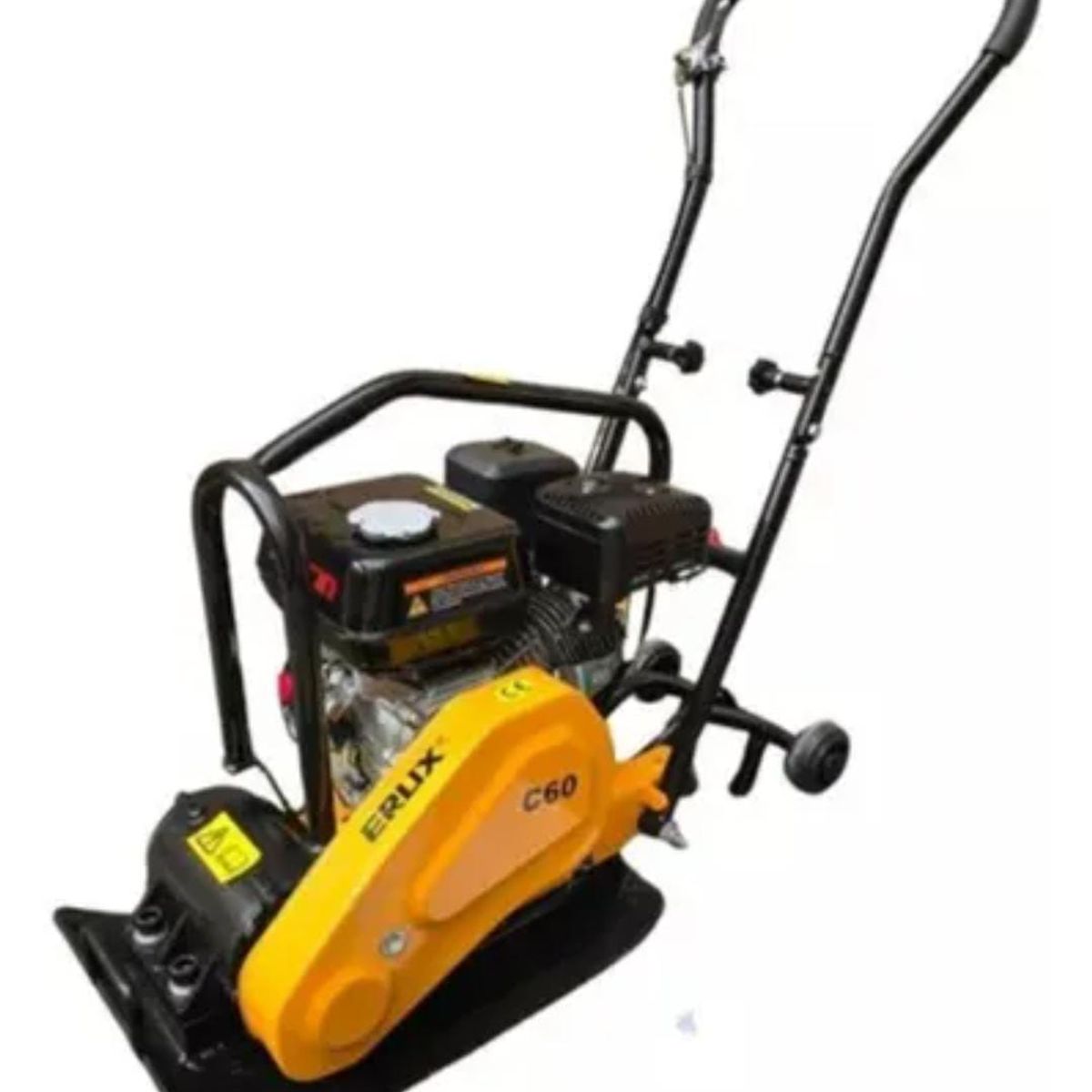 ALTERNA - Placa Compactadora A Gasolina 60kg 6.5 Hp - Motor Loncin