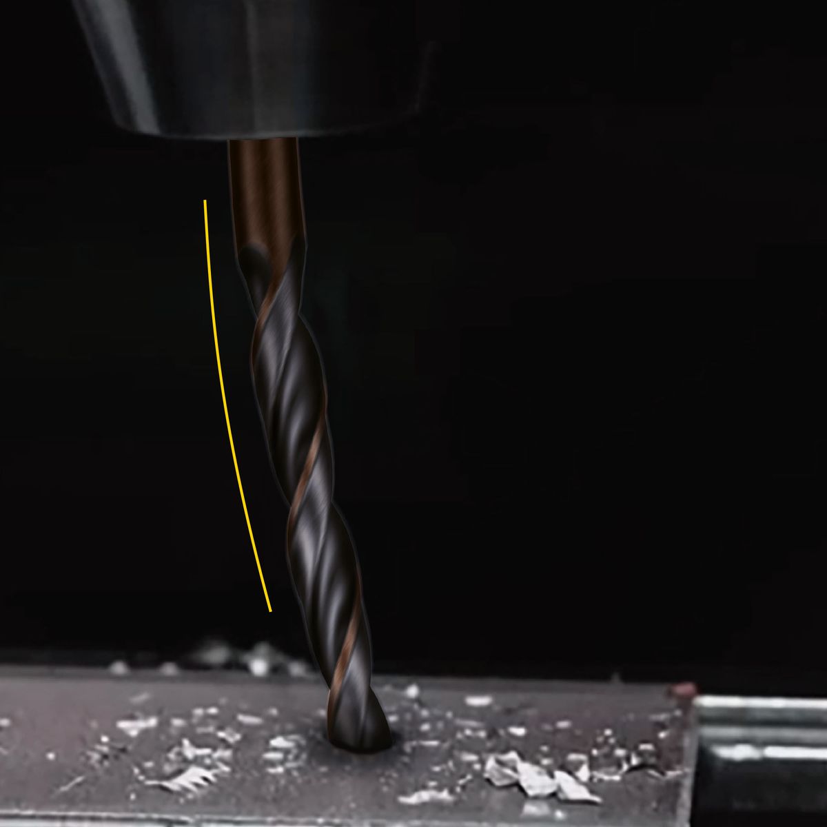 ALPEN - Broca Metal y Acero 19.5 mm Toma Reducida 12.5x30 mm Sprint Master Granel