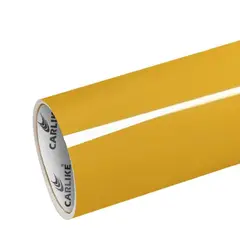 CREA PRINT - Vinilo Adhesivo Amarillo Grafica X Rollo De 10 Mtrs X 61 Cm de ancho