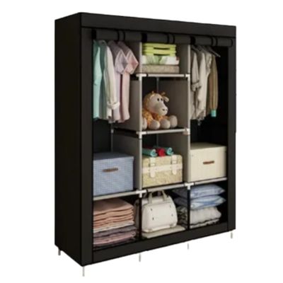 Imagen 2 del producto Armario Closet Ropero Armable Grande NEGRO
