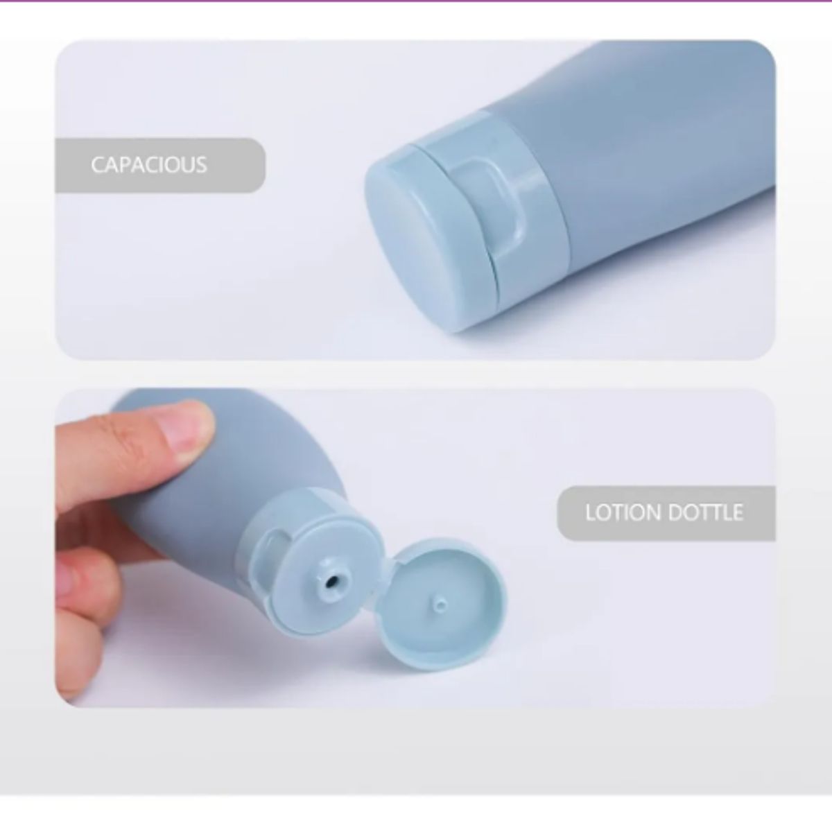 GENERICO - Botellas De Silicona Almacenamiento De Viaje Champú Crema