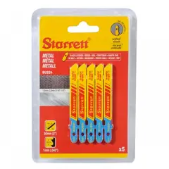 STARRET - Set 5 Sierras Caladoras Bimetal Metal 50x7.5 mm