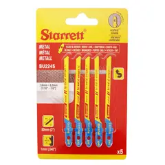 STARRET - Set 5 Sierras Caladoras Bimetal Metal 50x4.5 mm