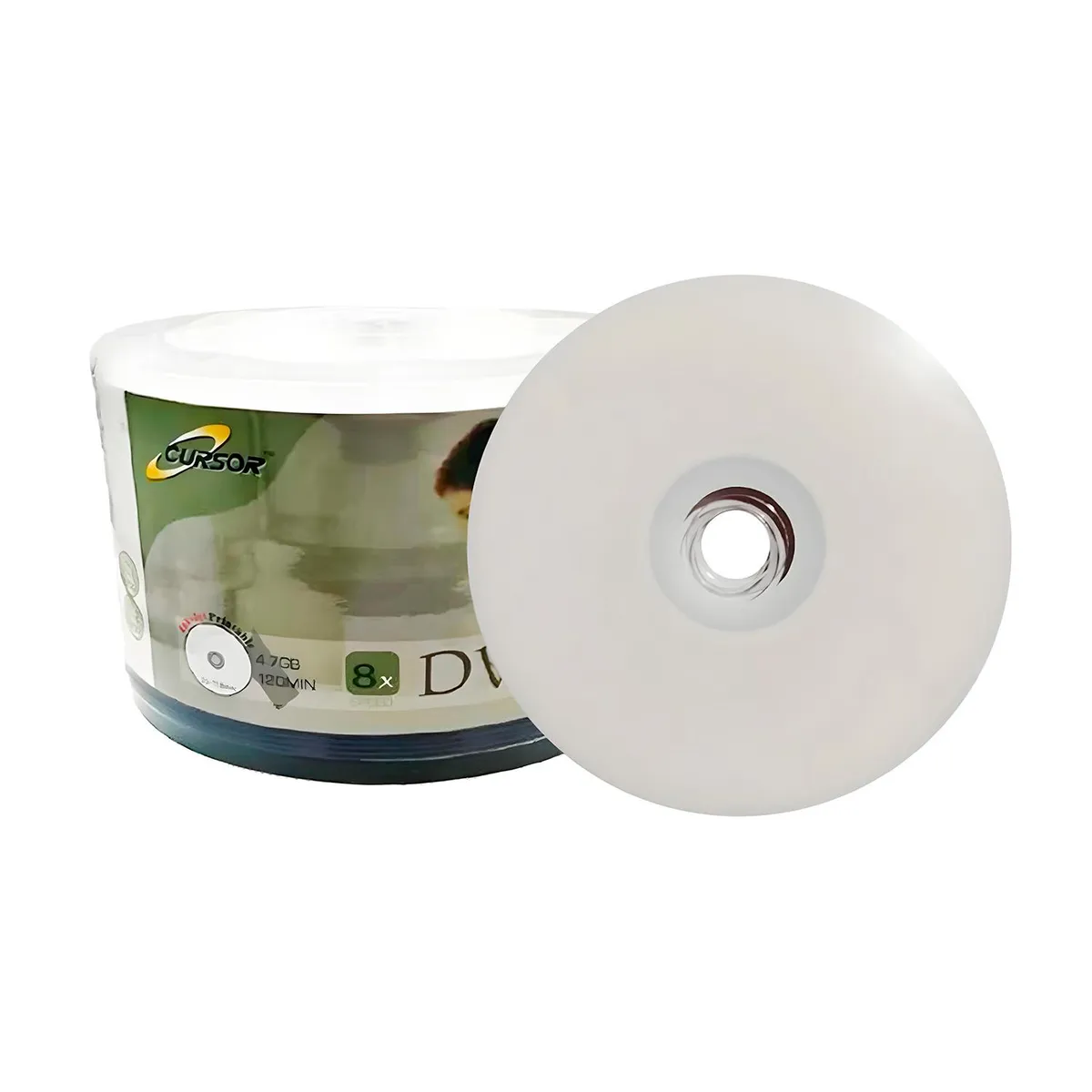 CURSOR - Dvd R 8x 4.7gb Printable Cursor Pack 50