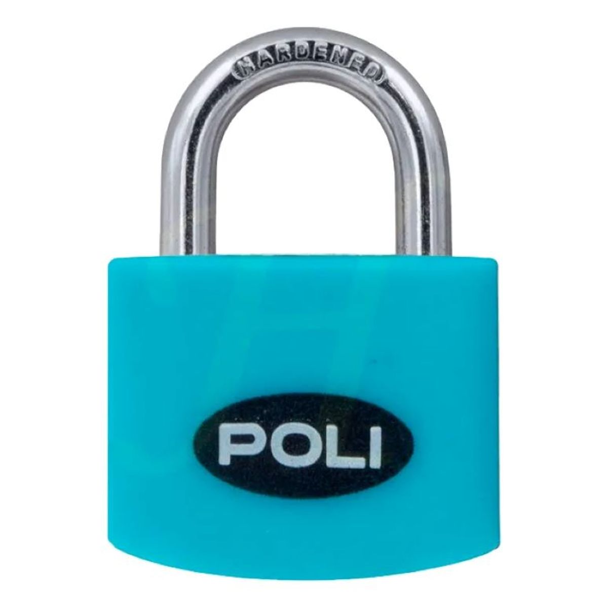 METALFER - Candado Poli Pop 32 Mm Colores Azul Celeste