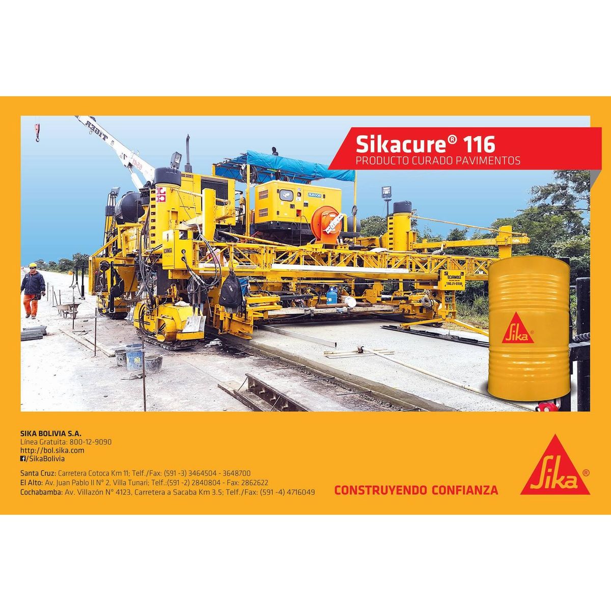 SIKA - SIKACURE 116 TINETA 15 KG