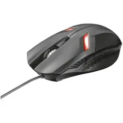 TRUST - Mouse Gamer Ziva 2000 DPI con LED Rojo - PS