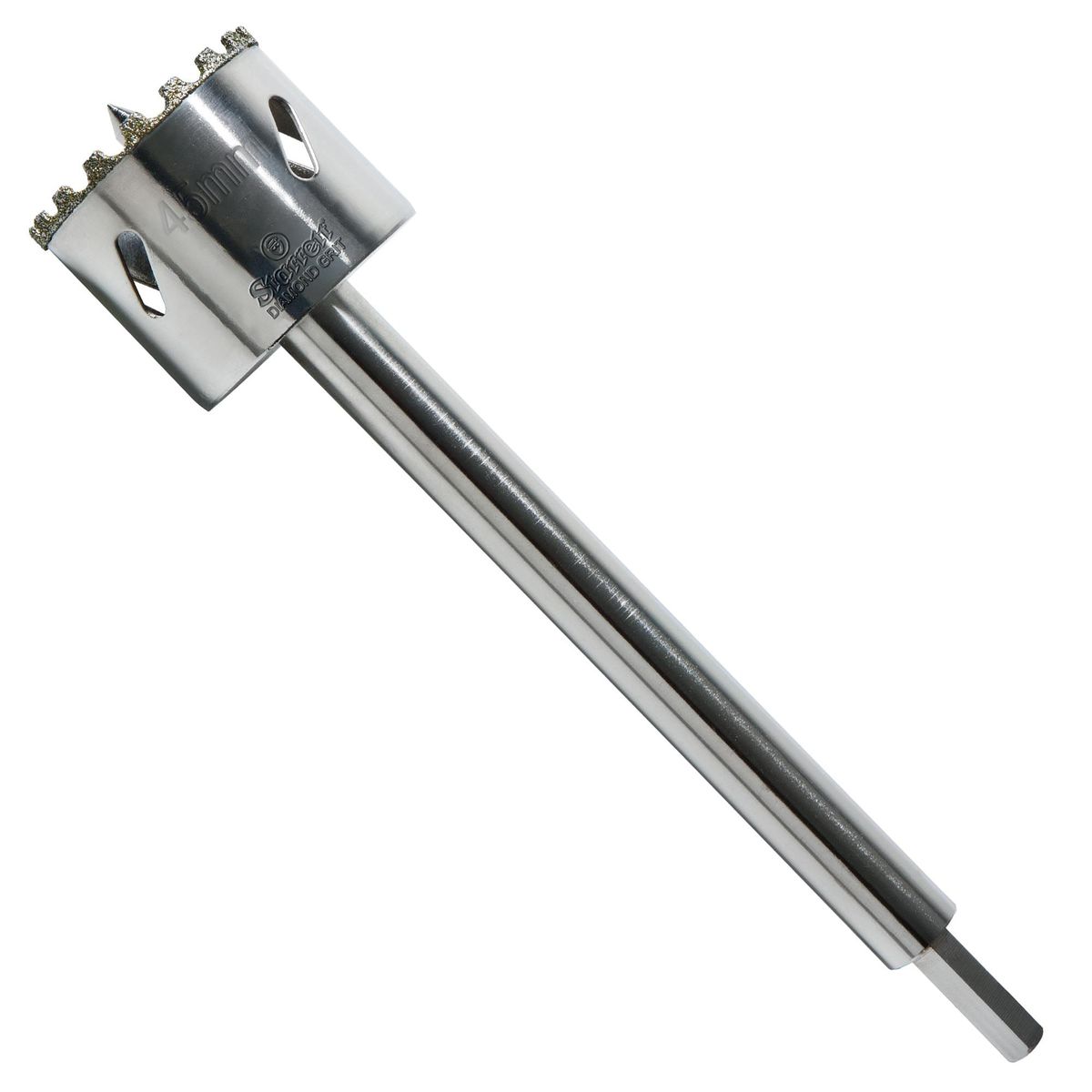 STARRET - Sierra Copa Diamantada 45 mm con Toma Mampostería Starrrett