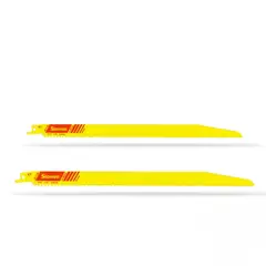 STARRET - Set 2 Sierras Sables Bimetal Madera 305 mm 6 TPI