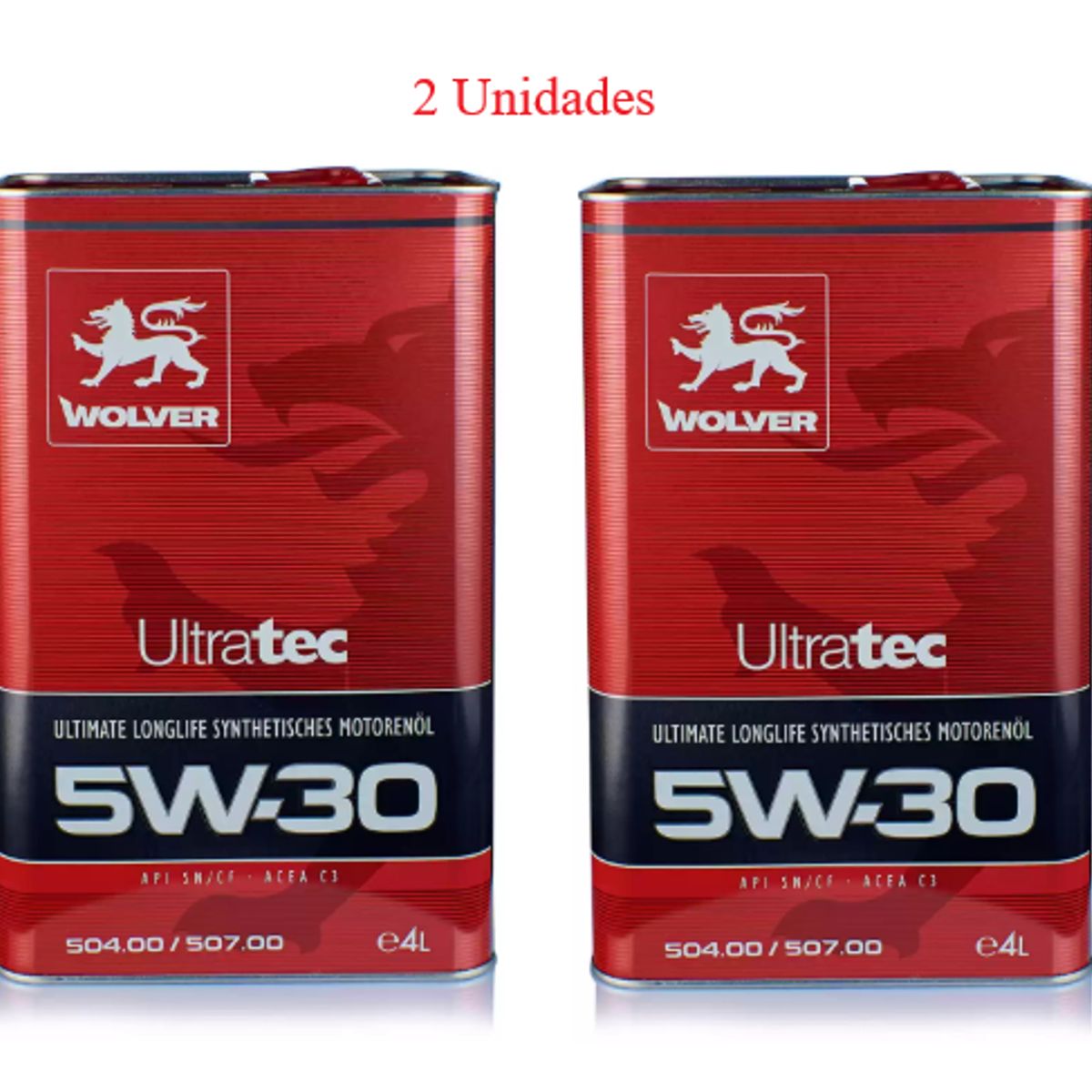 WOLVER - Wolver 5W30 Tarro 4 L. X 2 Unidades.
