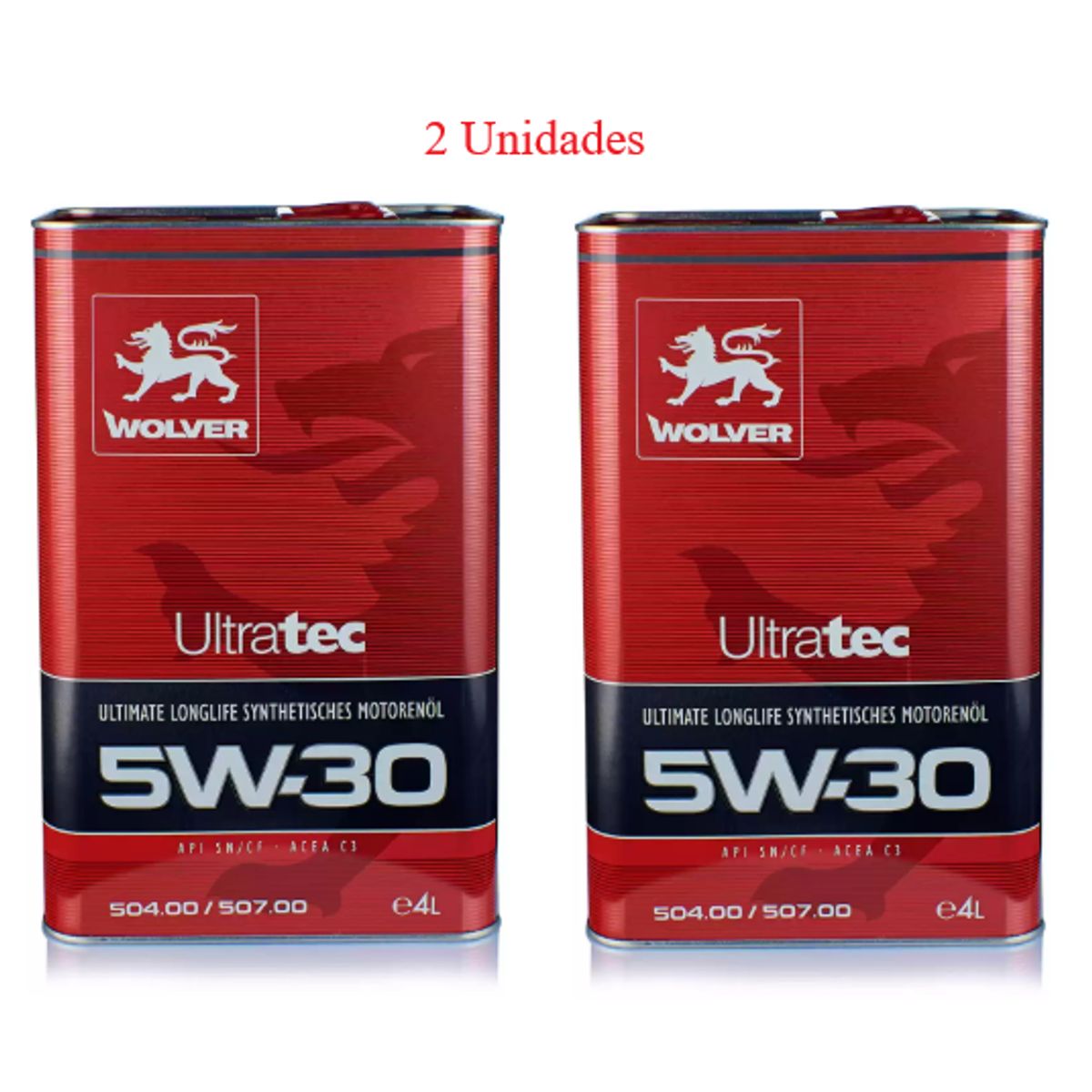 WOLVER - Wolver 5W30 Tarro 4 L. X 2 Unidades.