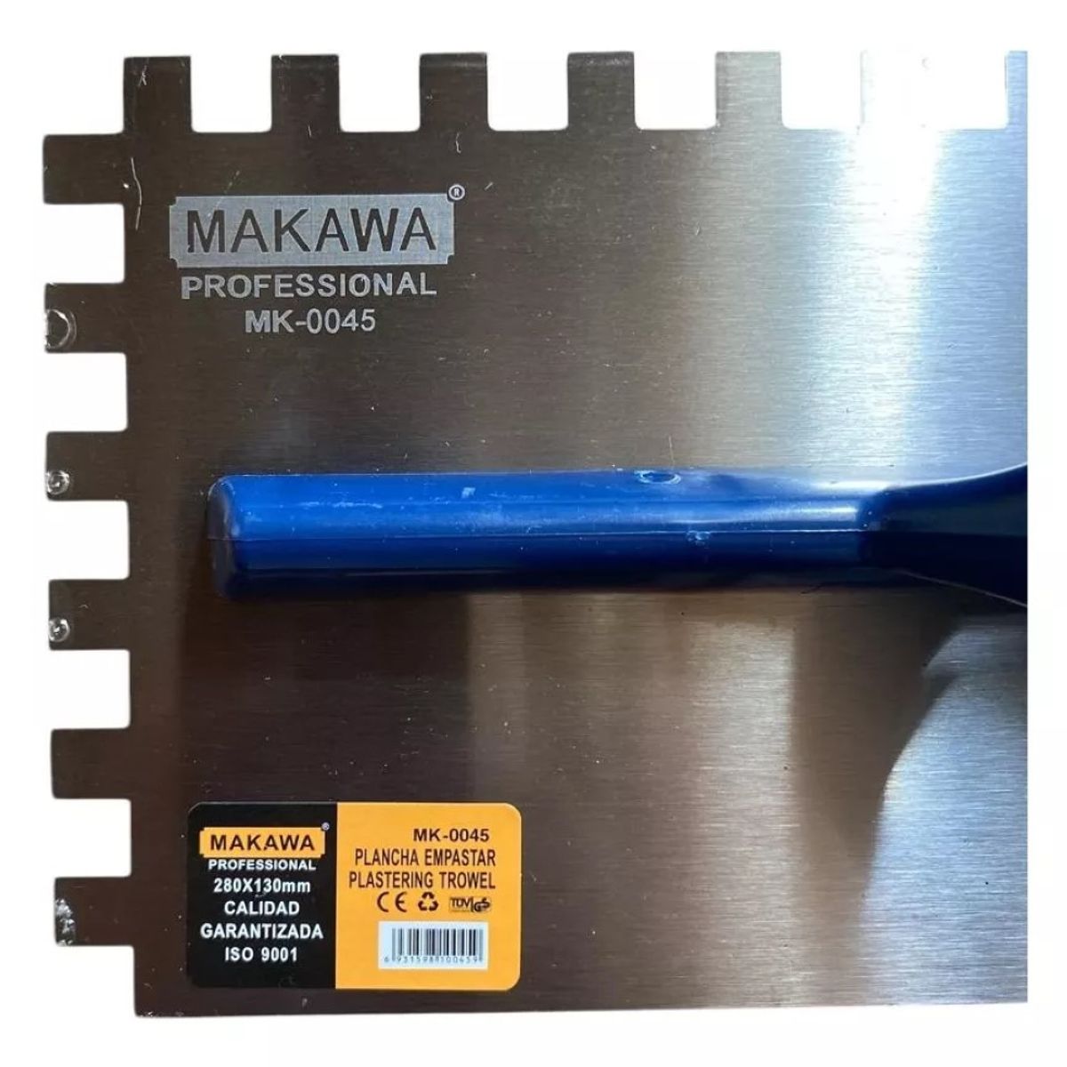 MAKAWA - Llana Dentada Metalica 280x130mm Makawa Mk-0045