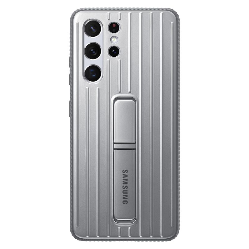 SAMSUNG - Carcasa Protective Standing Cover Para Galaxy S21 Ultra 5G Gris
