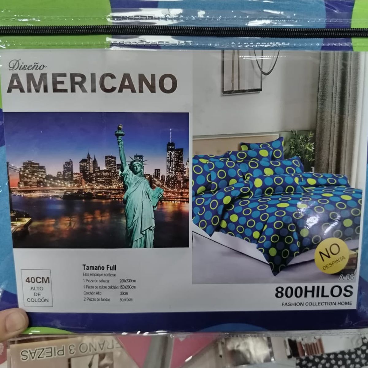 GENERICO - JUEGO DE SABANAS 100% ALGODON  SUAVES Y CÁLIDAS