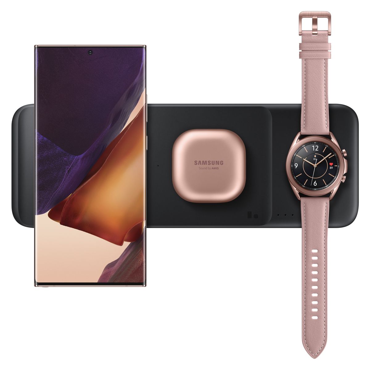 SAMSUNG - Cargador Inalambrico Samsung Trio