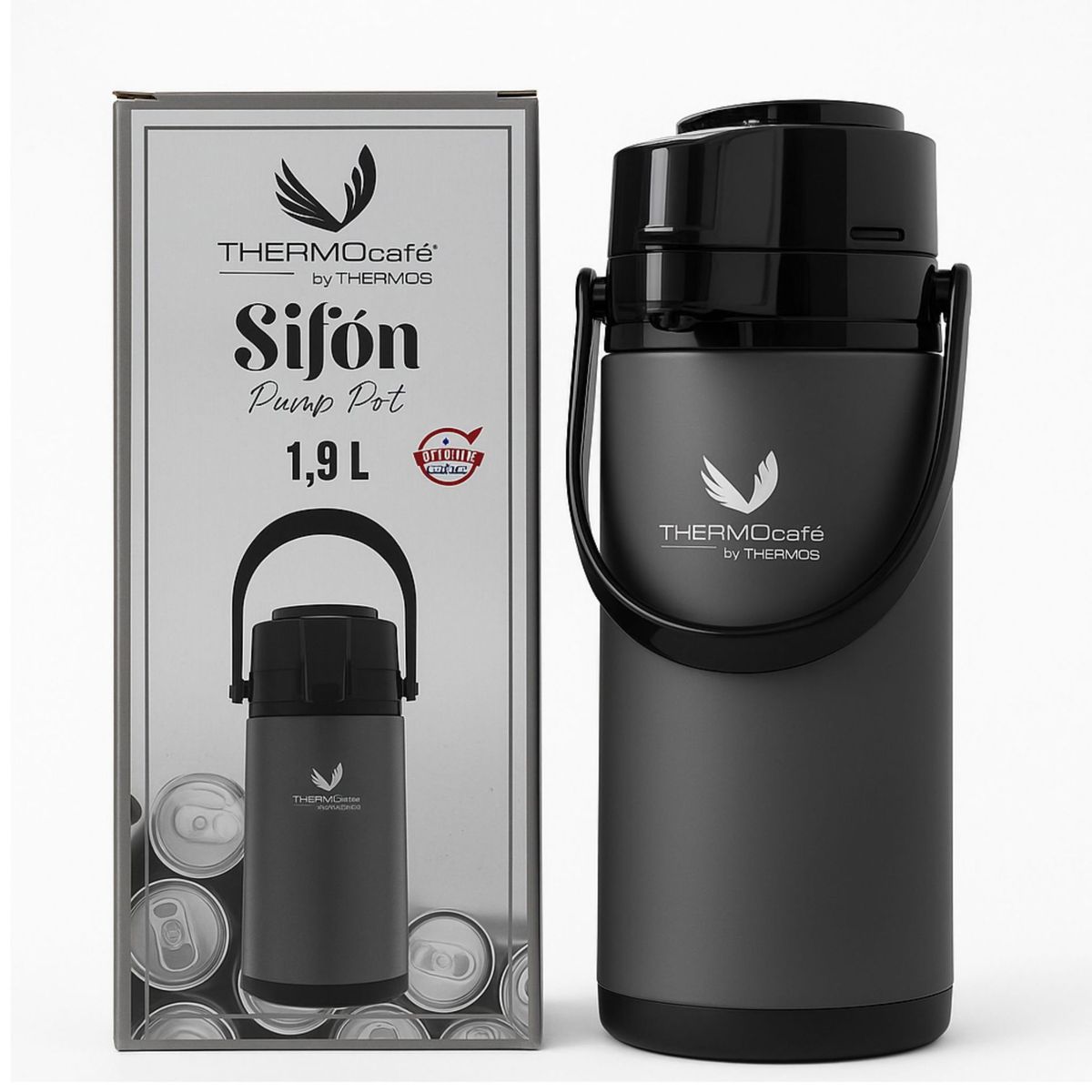 THERMOS - Termo De Agua Caliente Thermo Sifon 19L - Gris Oscuro