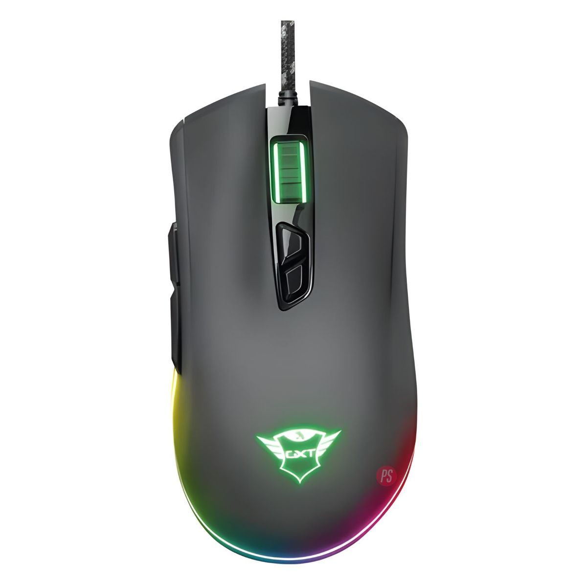 TRUST - Mouse Gamer Trust GXT 900 Qudos RGB 15000 DPI Pro - PS