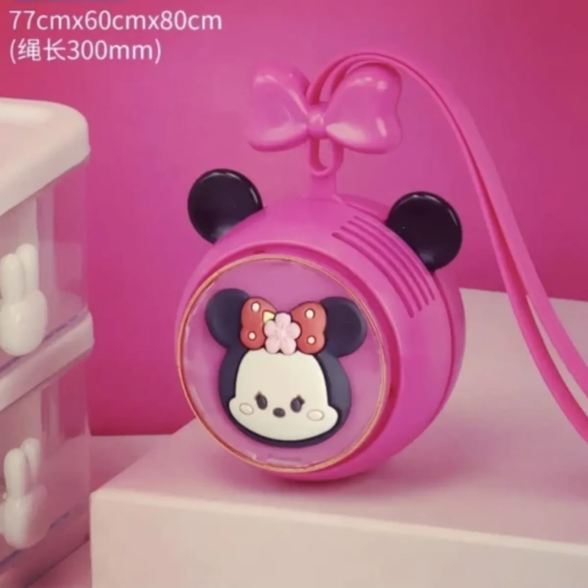 GENERICO - Ventilador de cuello con diferentes diseños, 3 velocidades, carga USB