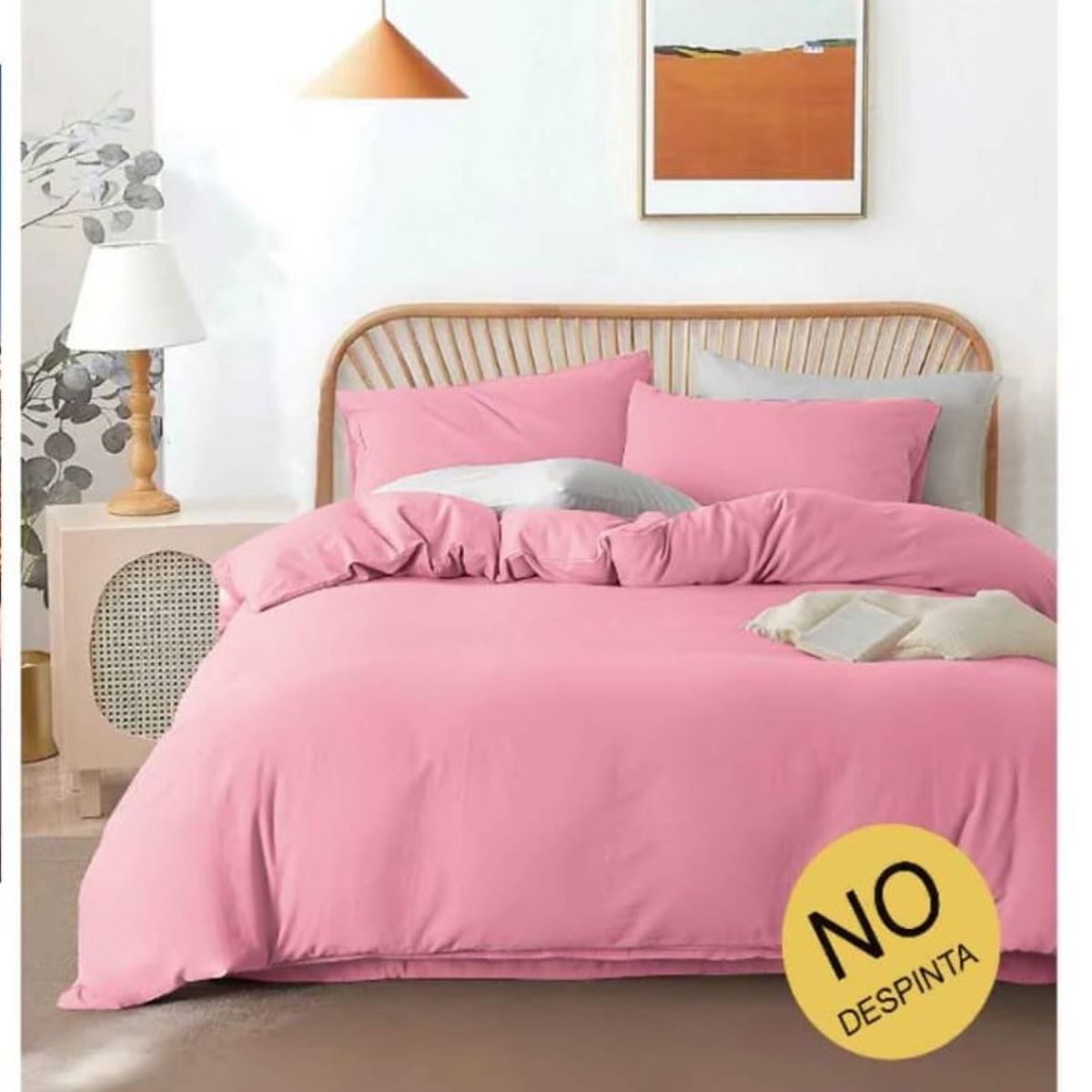 GENERICO - JUEGO DE SABANAS 100% ALGODON  SUAVES Y CÁLIDAS