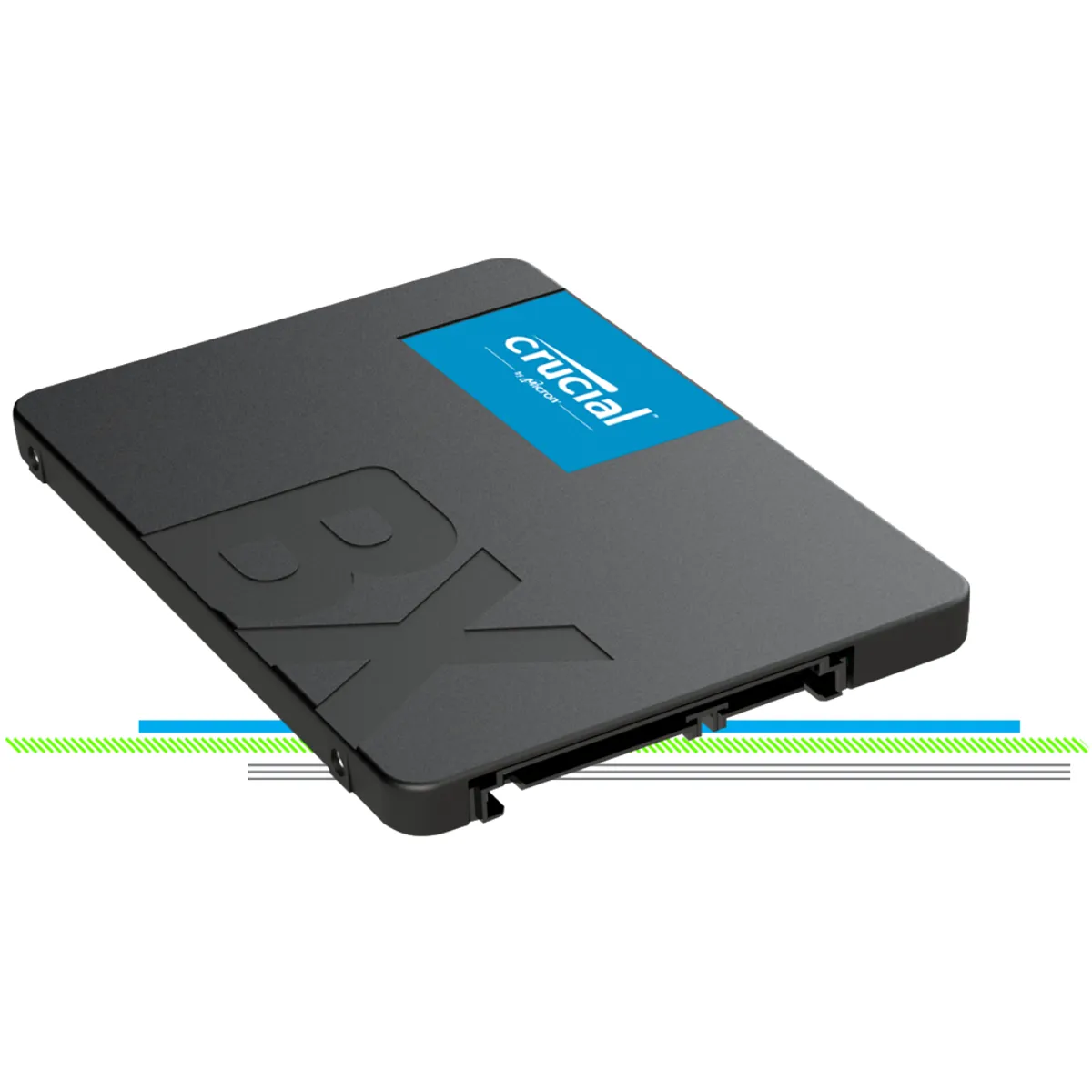 CRUCIAL - Ssd 2.5  - 500 Gb - Crucial Bx500 - Sata 3 (6.0 Gb/s)