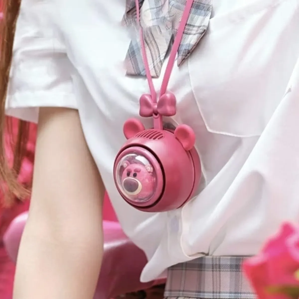 GENERICO - VENTILADOR DE CUELLO, 3 VELOCIDADES USB