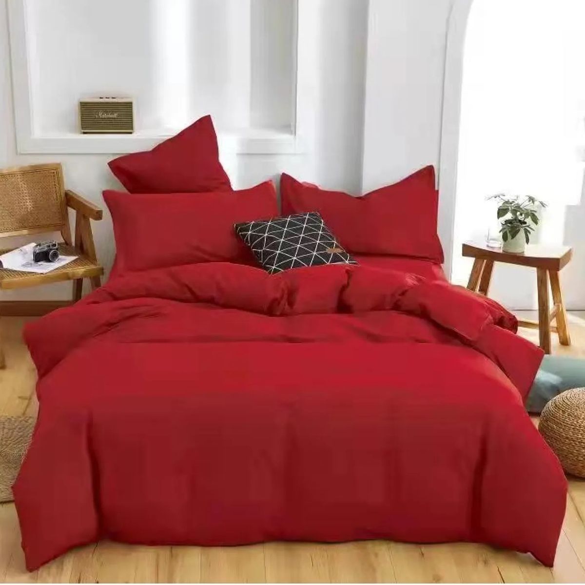 GENERICO - JUEGO DE SABANAS 100% ALGODON  SUAVES Y CÁLIDAS