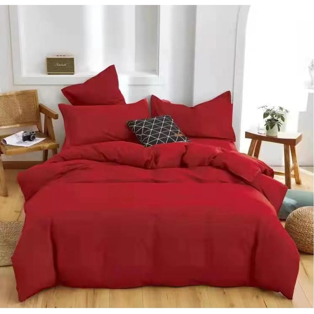 GENERICO - JUEGO DE SABANAS 100% ALGODON  SUAVES Y CÁLIDAS