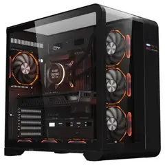 GENERICO - Gabinete - Casecom Adventurer - C412-3B - S/Fuente - ATX - Negro