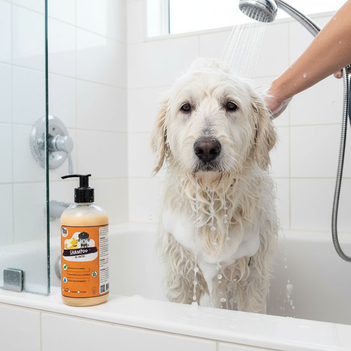 MASCOKITS - Pack 2 Shampoo De Matico Orgánico 1 Lts P/ Perros & Mascotas