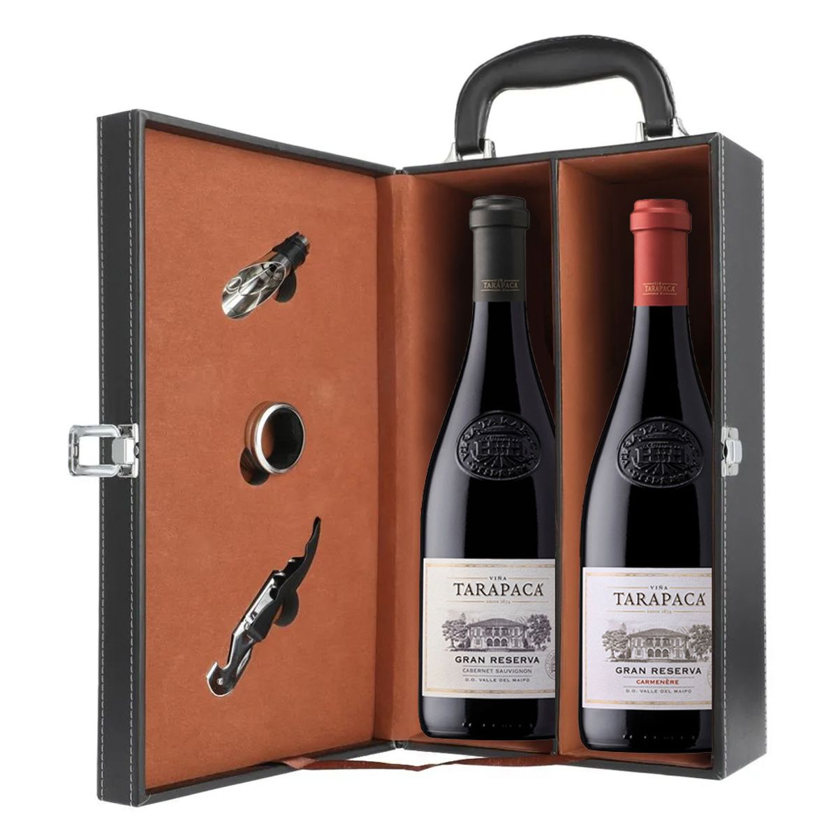 TARAPACA - Pack Vinos Tarapacá Gran Reserva + Maleta con Accesorios