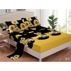 GENERICO - JUEGO DE SABANAS 100% ALGODON SUAVES Y CÁLIDAS