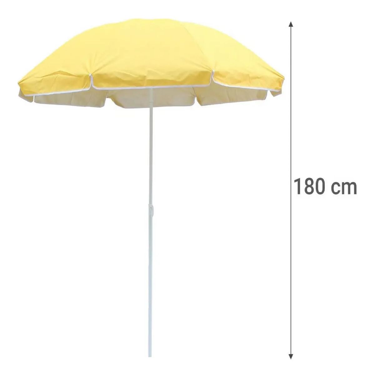 GENERICO - Quitasol Reclinable Uv Paraguas Dorado 180cm