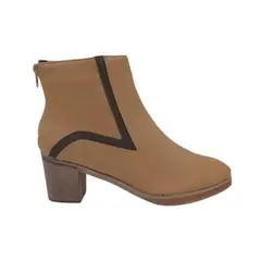 HERIEL - Botín Beige Taco Mujer