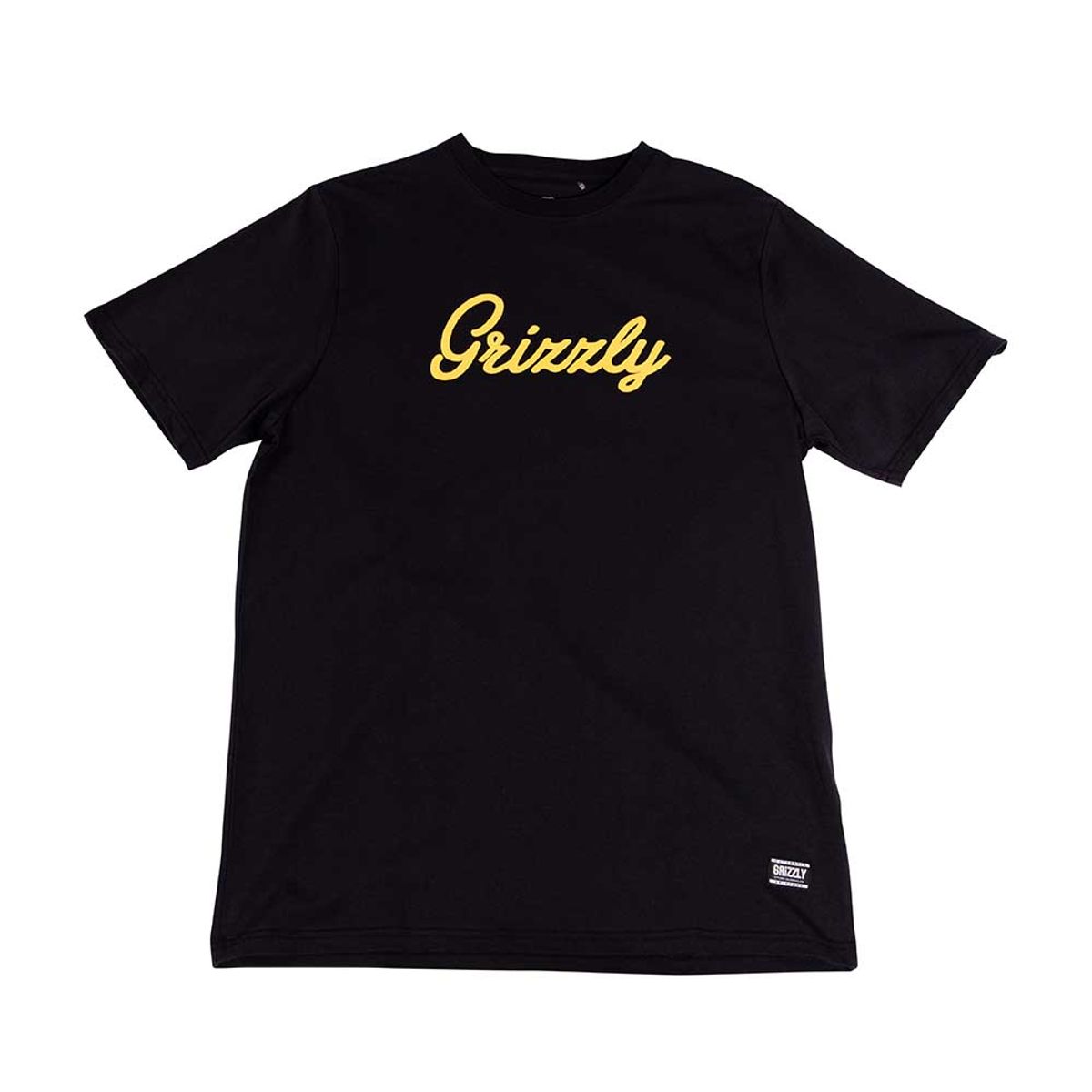 GRIZZLY - Polera Hombre Grizzly Griptape Print Script Negro