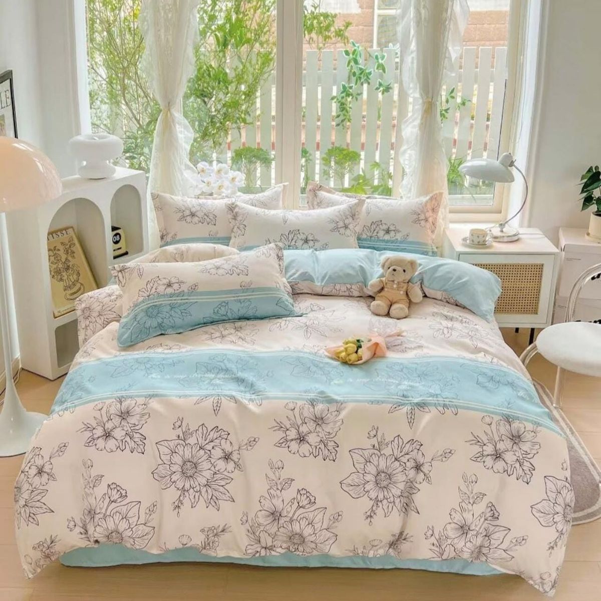 GENERICO - JUEGO DE SABANAS 100% ALGODON  SUAVES Y CÁLIDAS