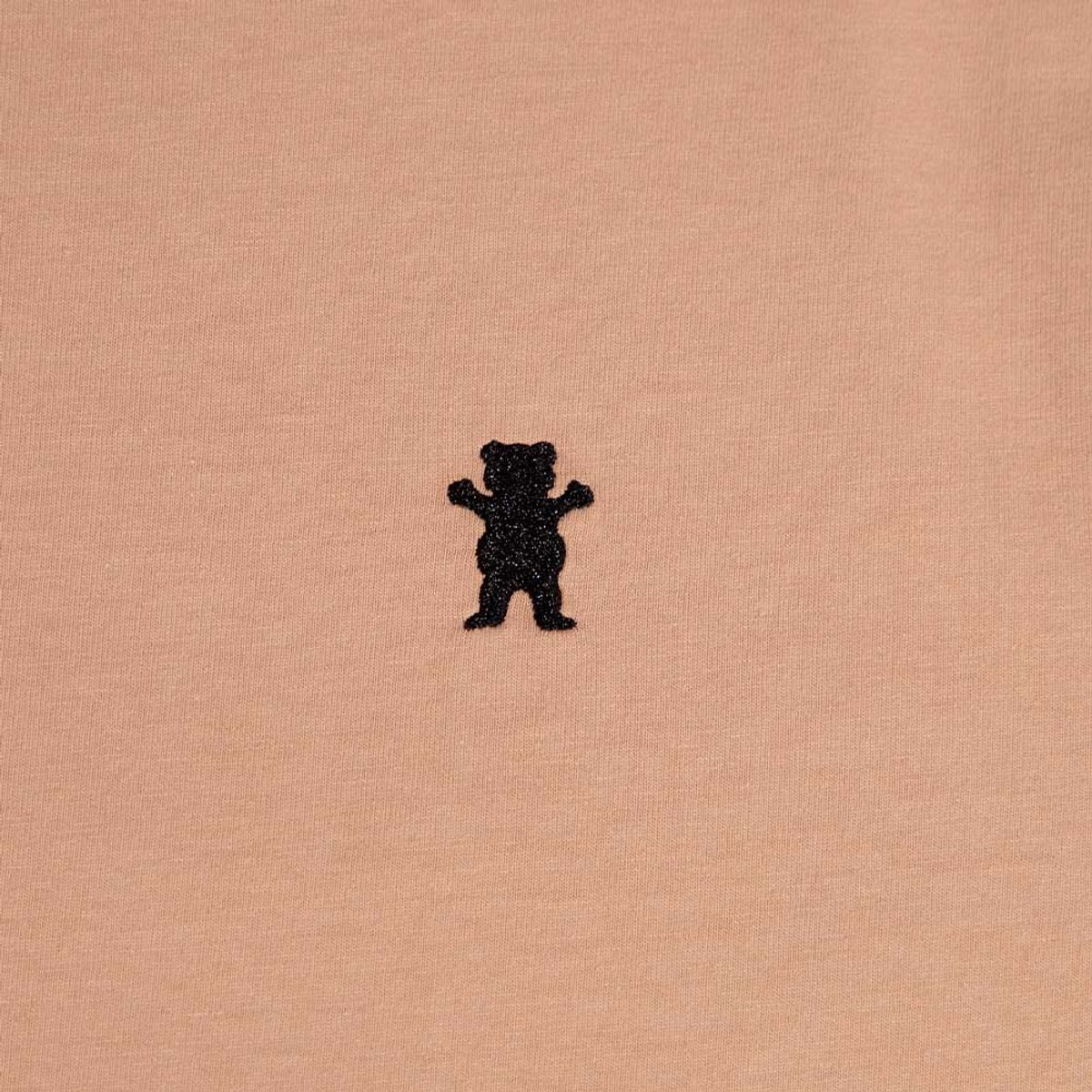 GRIZZLY - Polera Hombre Grizzly Griptape Embroidered Og Bear Café Mocca