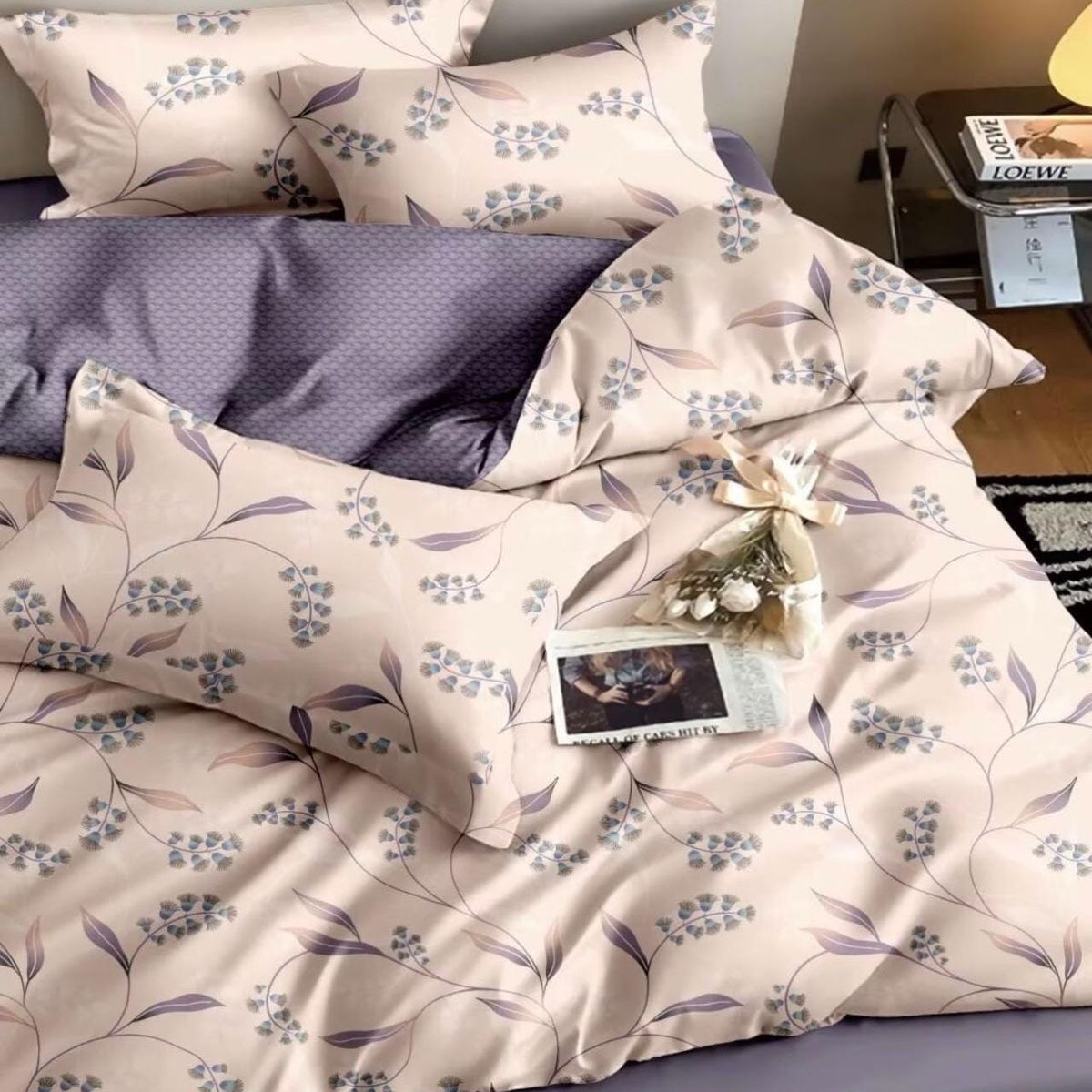 GENERICO - JUEGO DE SABANAS 100% ALGODON  SUAVES Y CÁLIDAS