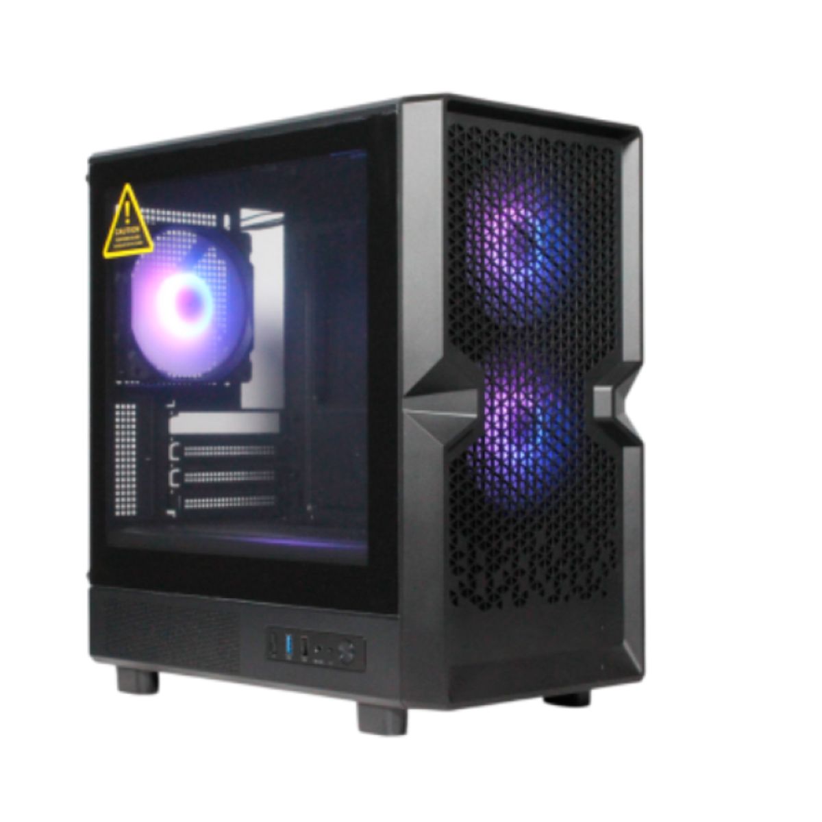 CLIO - Gabinete - Clio M4 - Micro ATX - Black