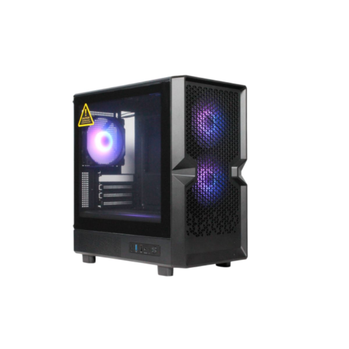 CLIO - Gabinete - Clio M4 - Micro ATX - Black