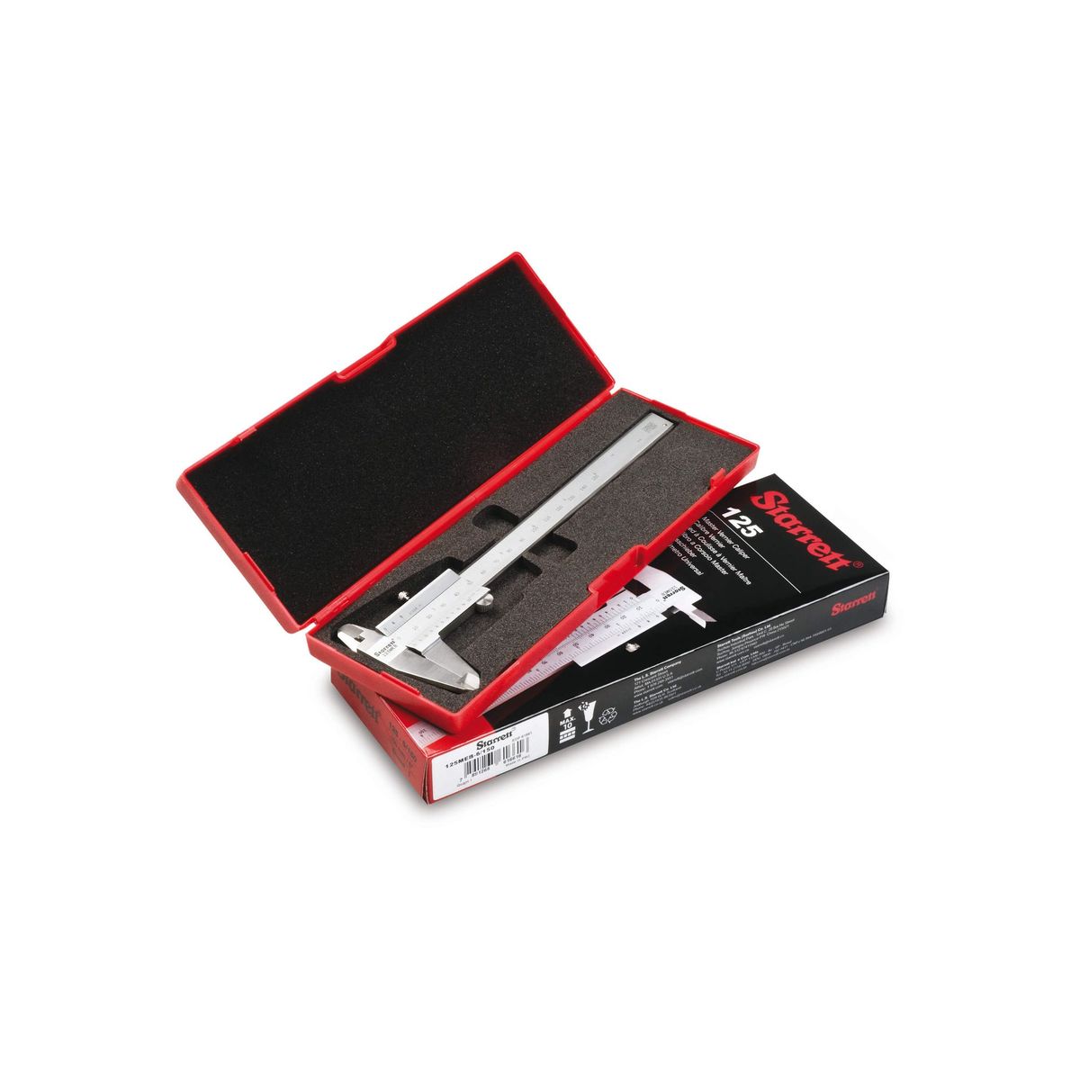 STARRET - Pie de Metro Análogo 200 mm 8" Serie 125