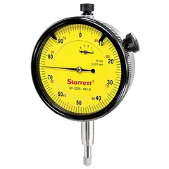 STARRET - Reloj Comparador Análogo 5 mm 0.01 mm Serie 3025