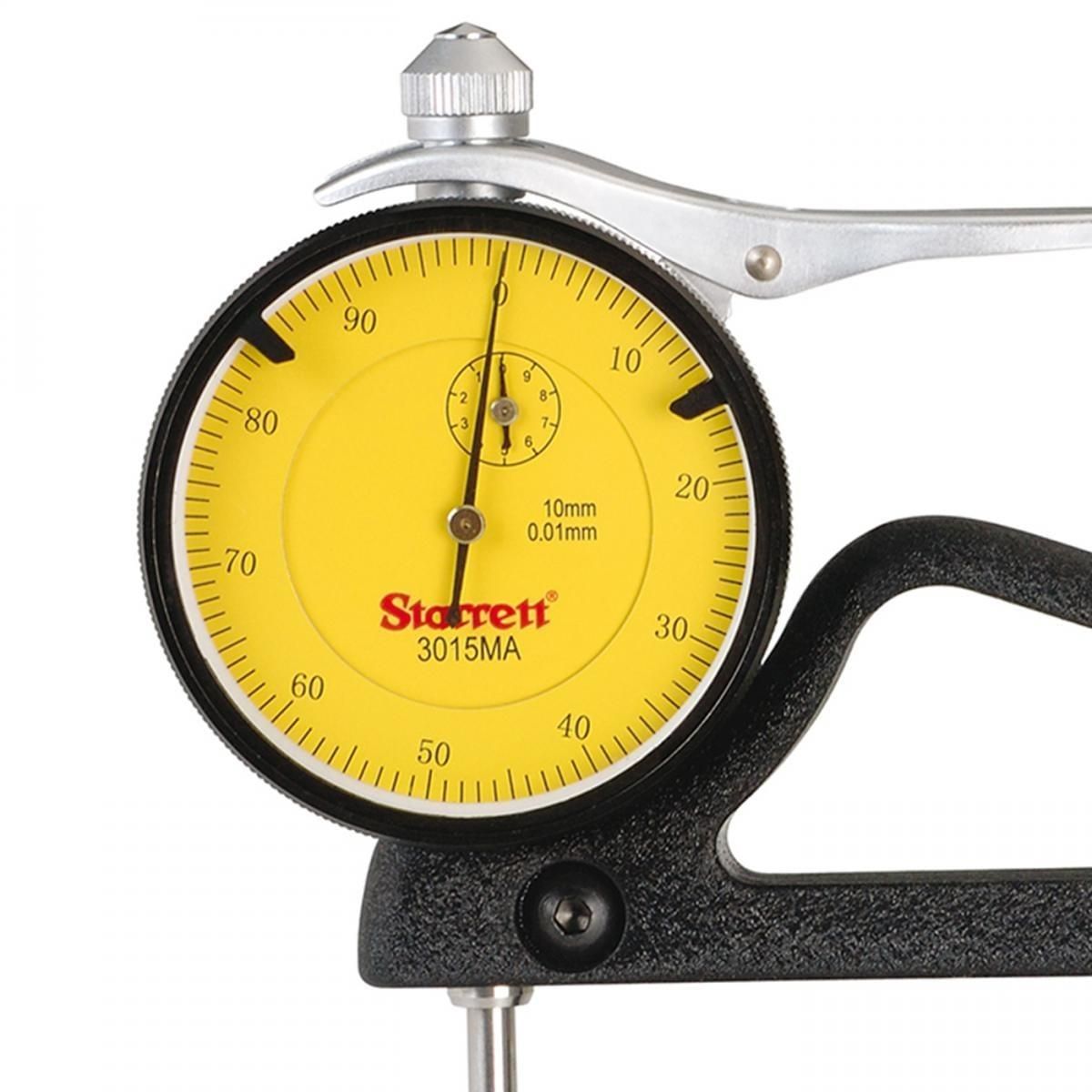 Medidor de Espesor 010 mm Res. 0.01 mm 3015MA, marca STARRET - Foto 2
